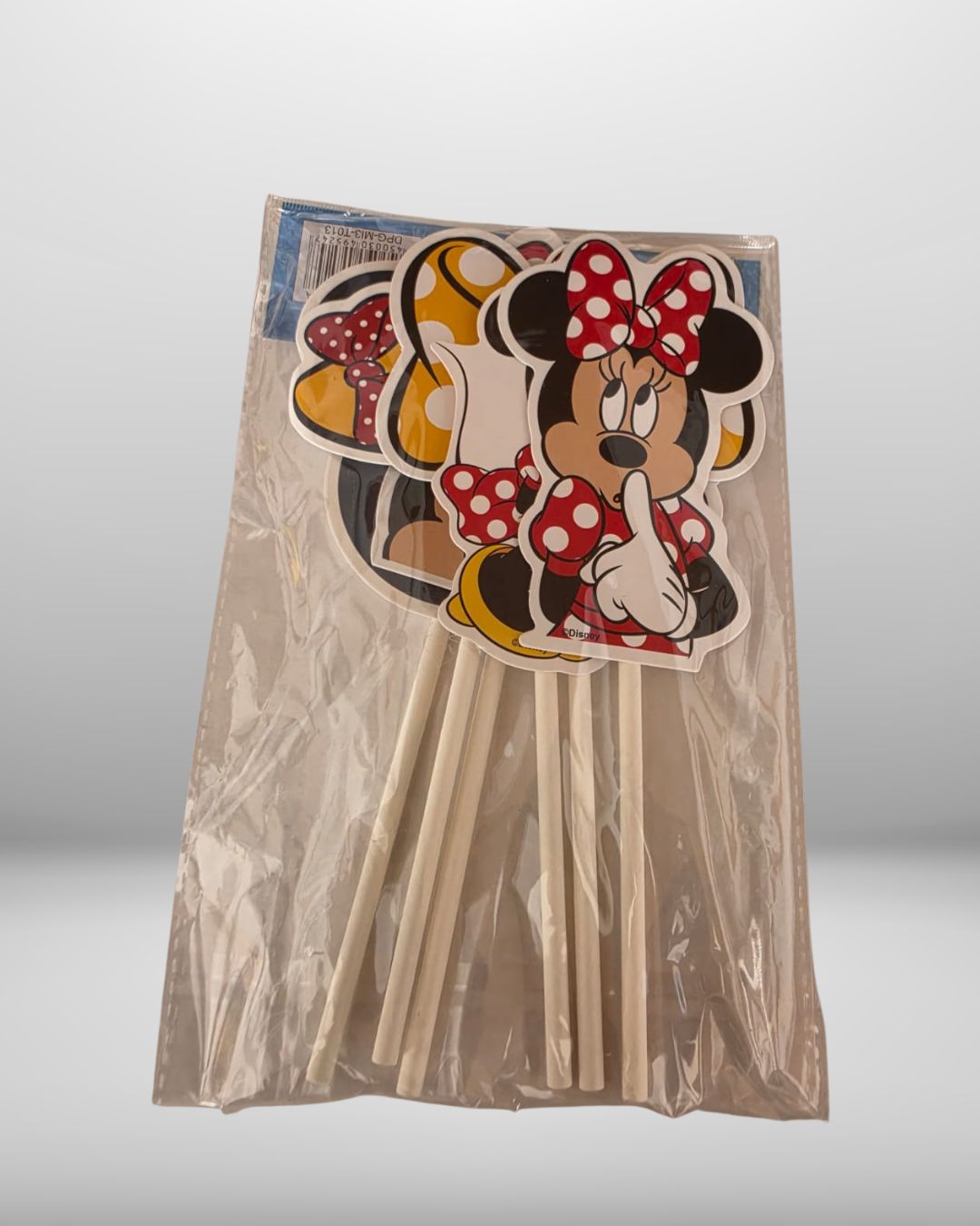Paquete de toppers decorativos de Minnie Mouse